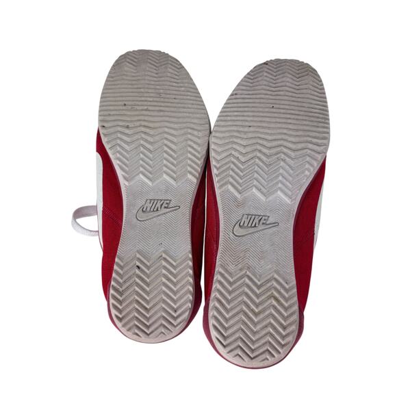 Nike Tenkay Low Sneakers Shoes Womens 8 Red White Lace Up Rubber Sole 429886-600 - Picture 8 of 12